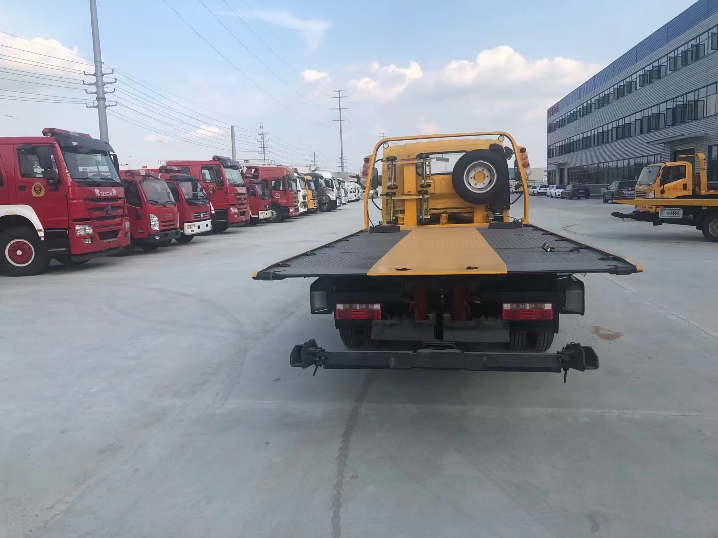 解放虎V藍牌清障車